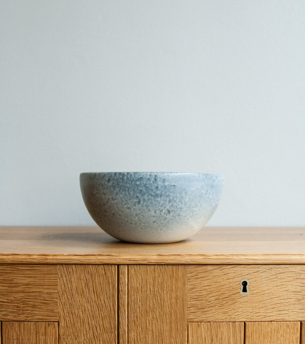Medium Deep Bowl 10Stone Blue Glaze Kasper Würtz - Image 9
