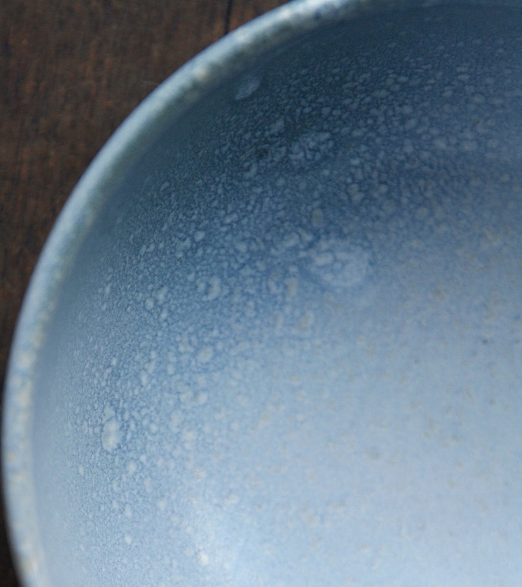 Medium Deep Bowl 10White & Blue Glaze Kasper Würtz - Image 8