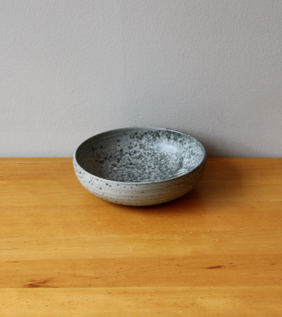 Medium Shallow Bowl 8Grey Glaze  Kasper Würtz - Image 1
