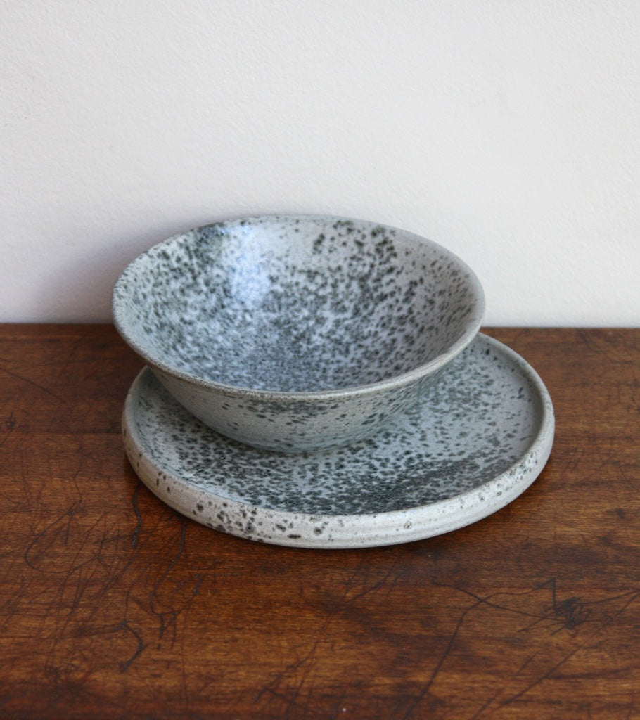 MK2 Rimmed PlateGrey Glaze Kasper Würtz - Image 3
