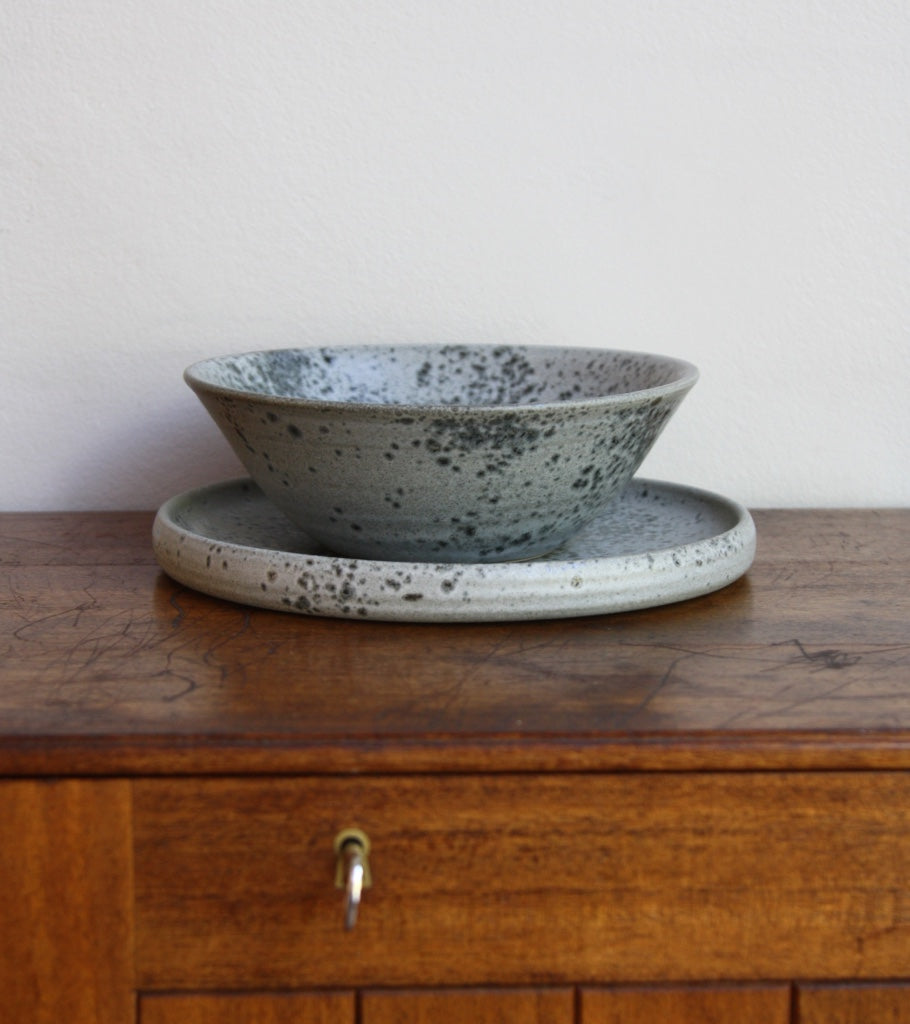 MK2 Rimmed PlateGrey Glaze Kasper Würtz - Image 4