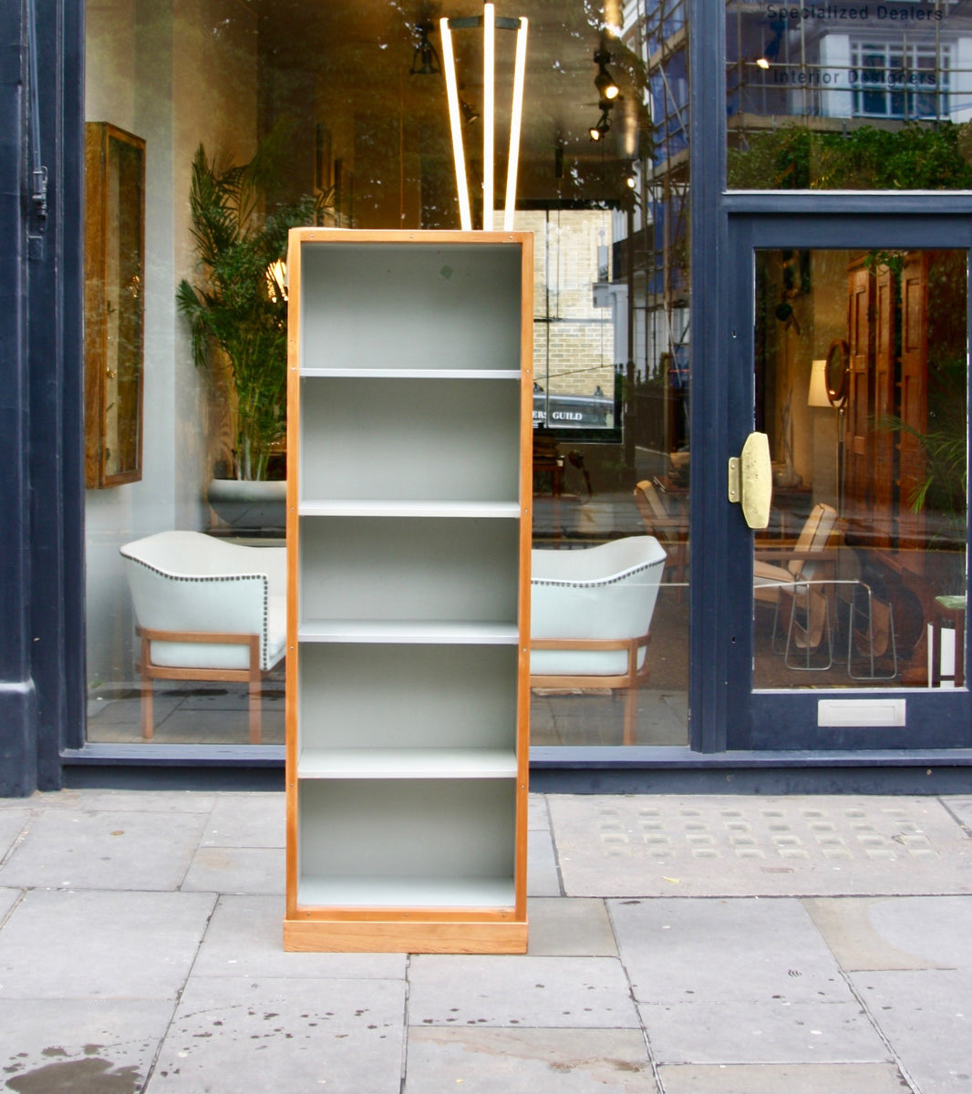 Narrow Bookcase #2 Børge Mogensen & Grete Meyer - Quality Danish Modern Beautiful Handmade Danish Design Architect Designed Simple Built for the future Storage original  1960s