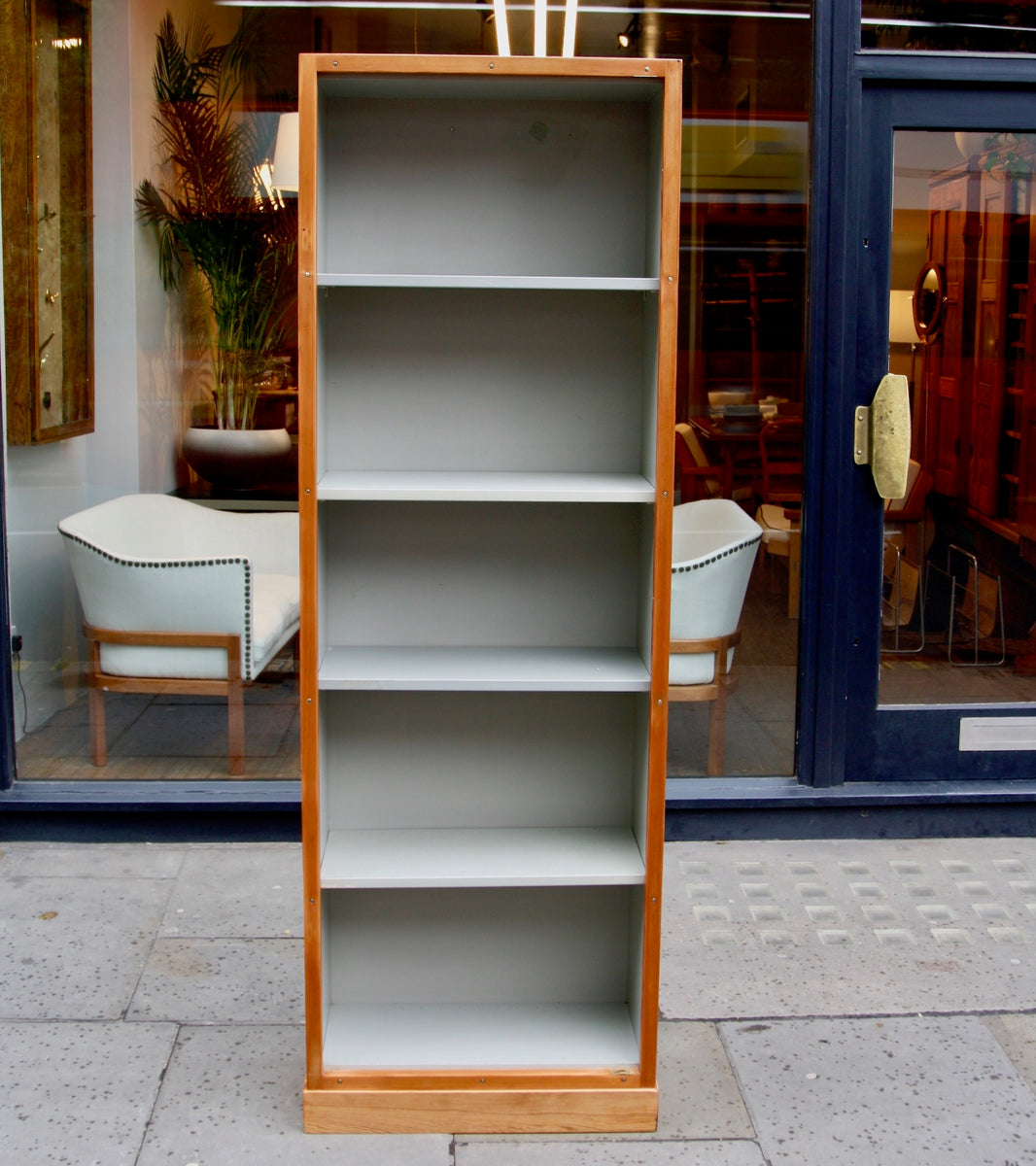 Narrow Bookcase #2 Børge Mogensen & Grete Meyer - kings road  Quality Danish Modern Beautiful Handmade Danish Design Architect Designed Simple Built for the future Storage original 