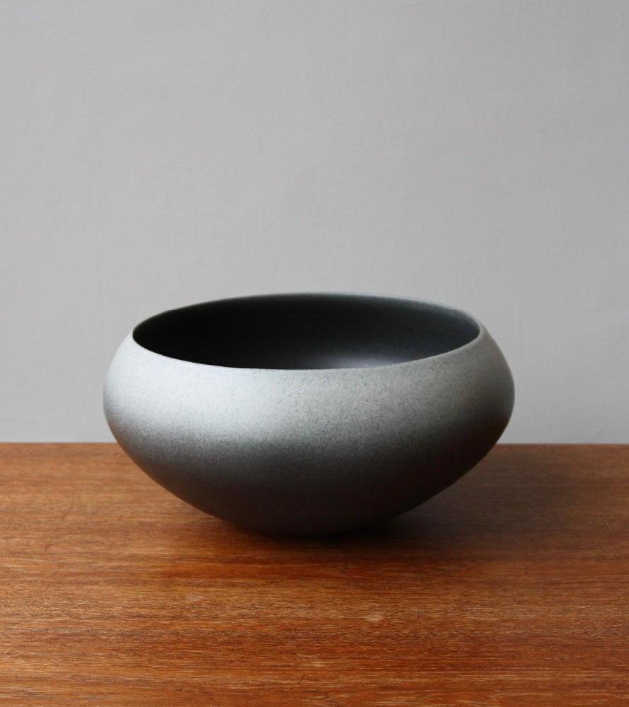 Onion Shaped Planter Gradient Grey Glaze #2  Kasper Würtz - Image 1