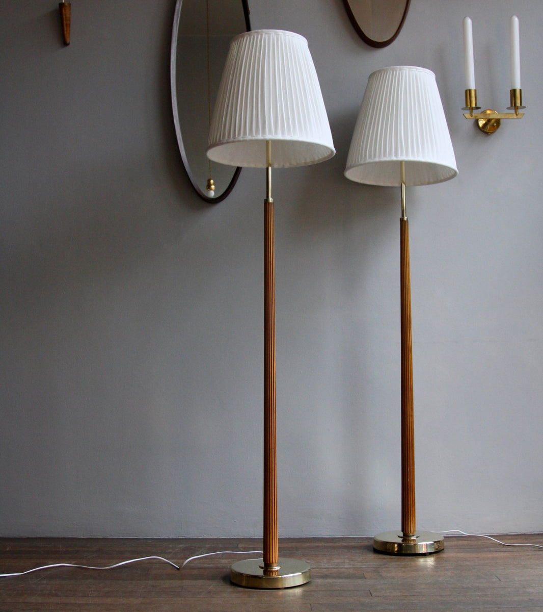 Pair of Floor Lights Hans Bergström - Image 5