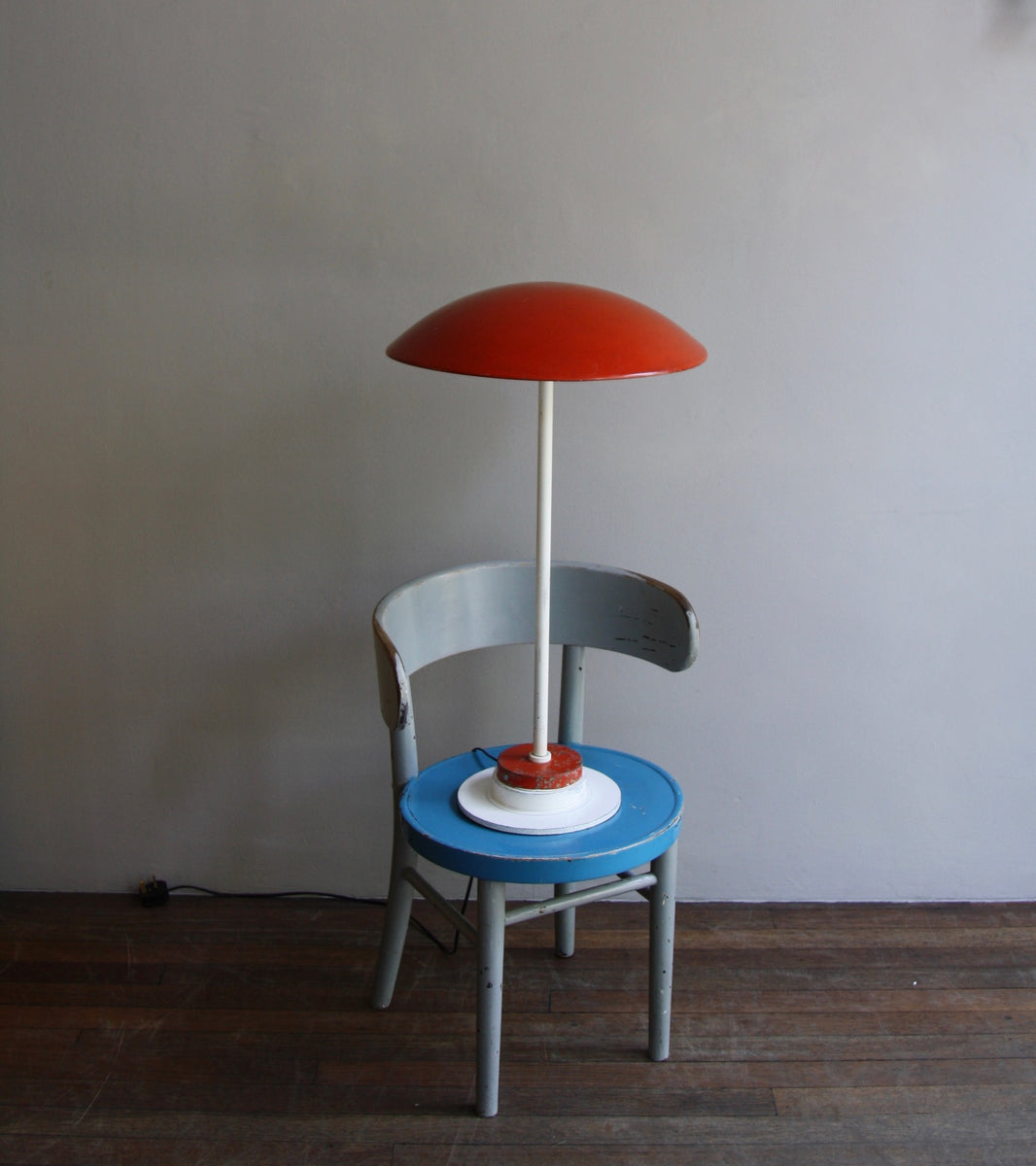 Pair of Huge Metal Lamps Europe, Late-1940s - Image 13