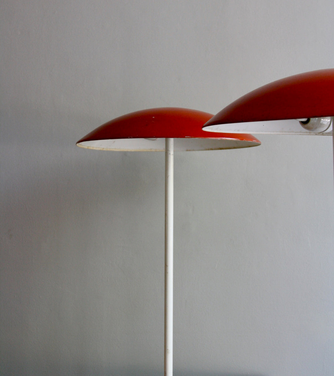Pair of Huge Metal Lamps Europe, Late-1940s - Image 9