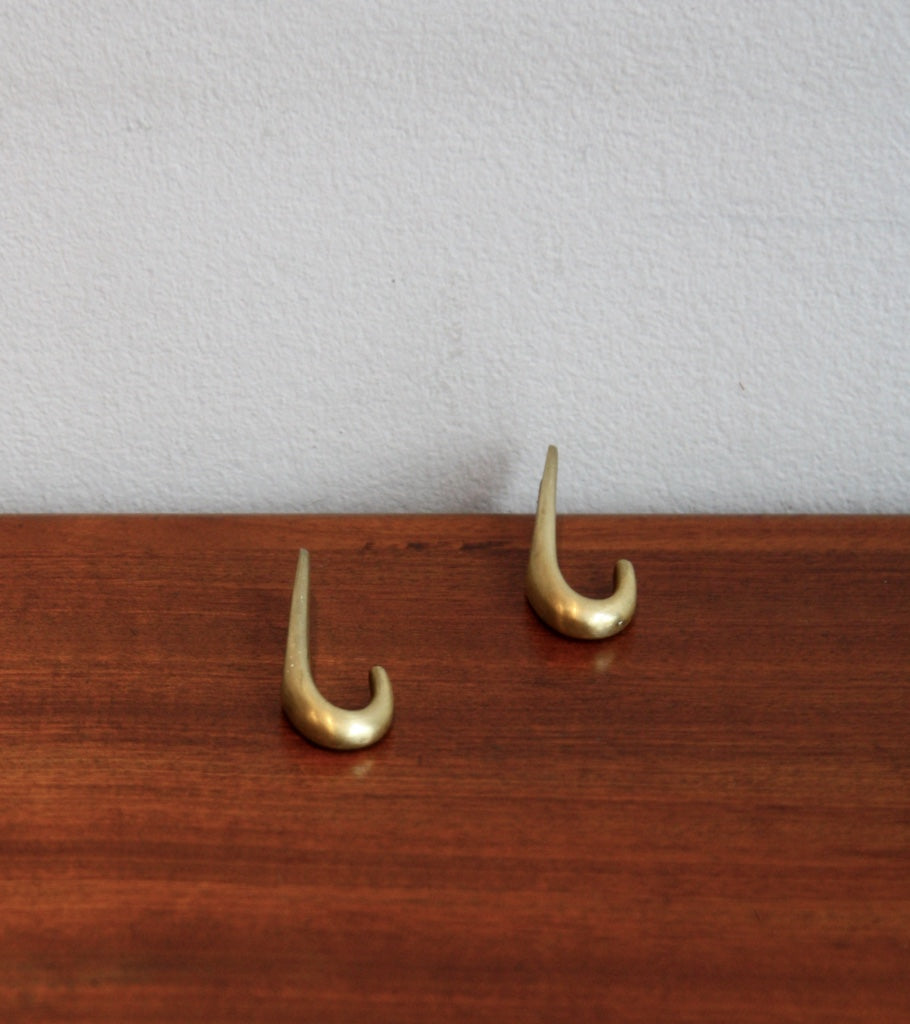 Pair of Small Hooks Carl Auböck - Image 4