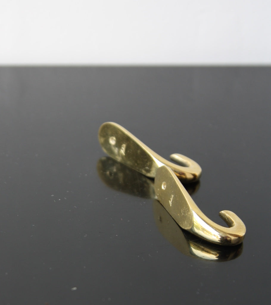 Pair of small Hooks Carl Auböck - Image 4