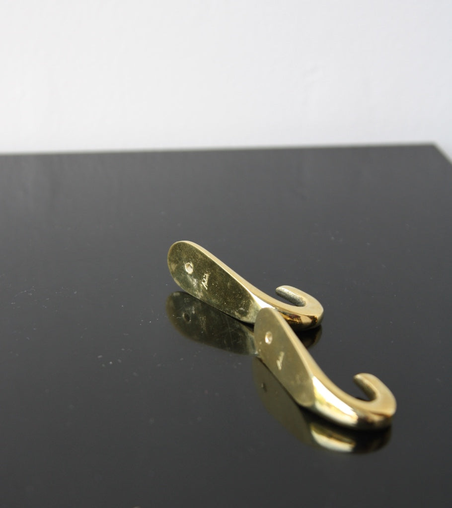 Pair of small Hooks Carl Auböck - Image 5