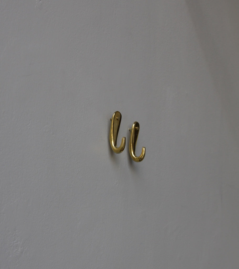 Pair of small Hooks Carl Auböck - Image 8