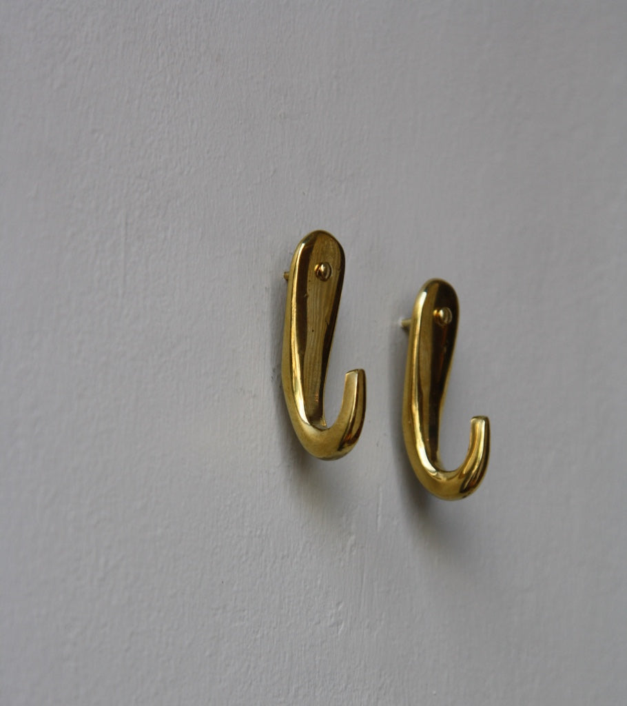 Pair of small Hooks Carl Auböck - Image 9