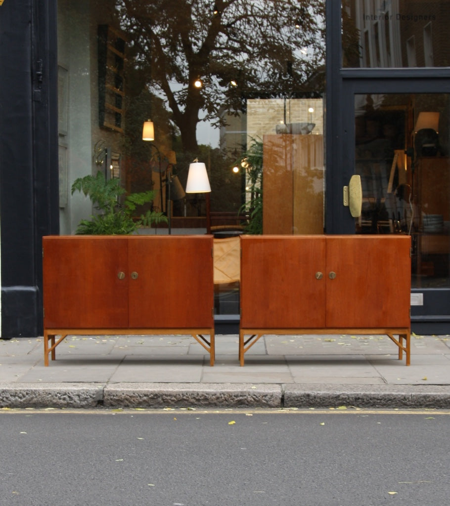 Pair of Teak 232 Cabinets Børge Mogensen - Image 1