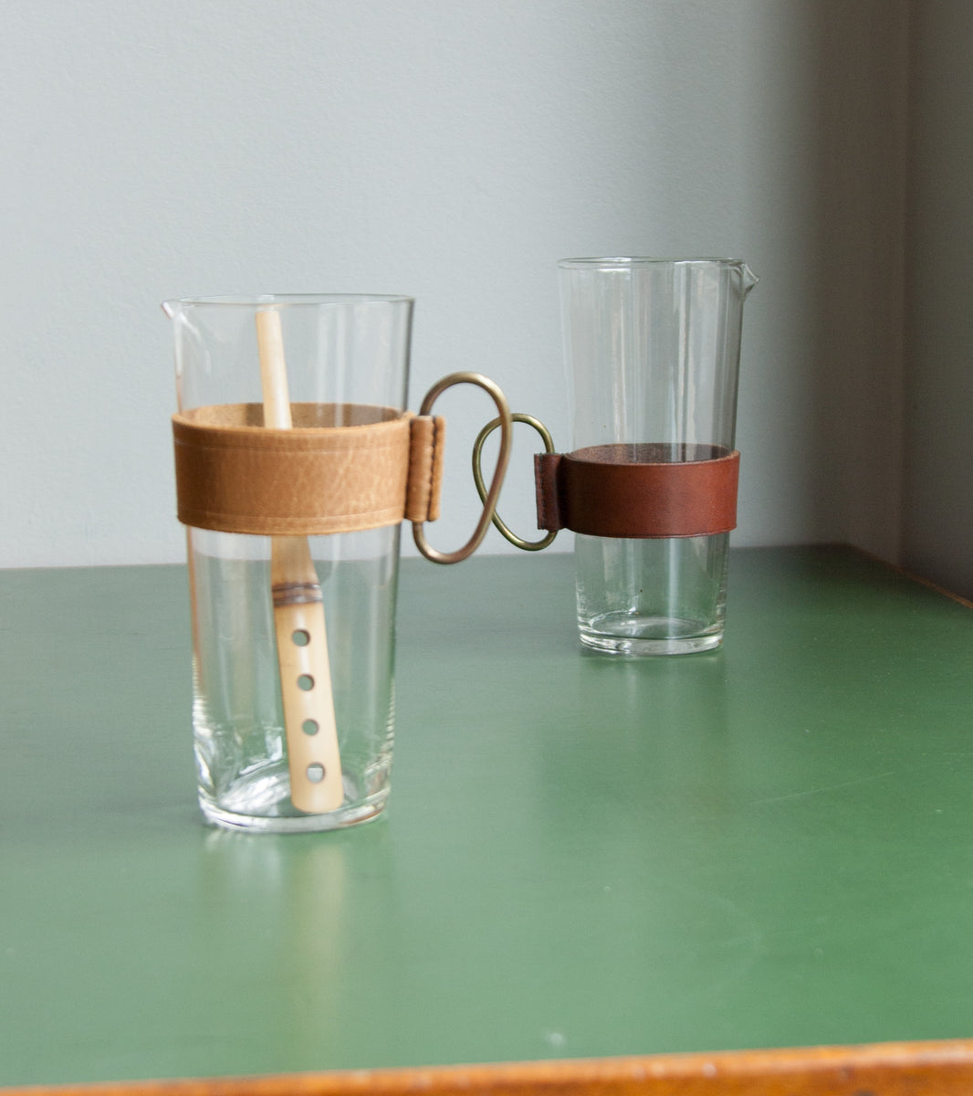 Pitcher & Bamboo Stirrer, Carl Auböck, 1950's