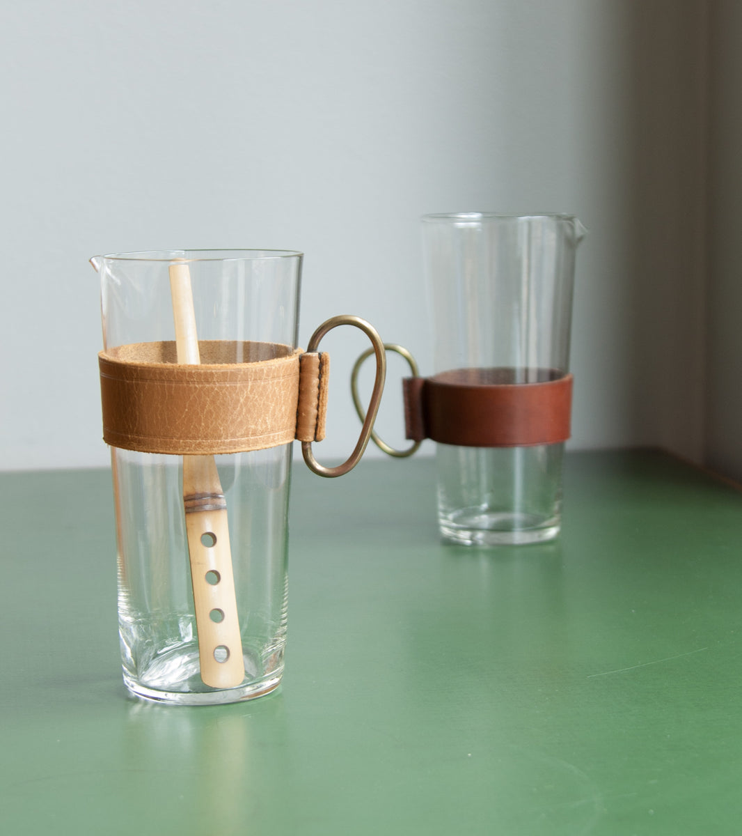 Austrian Pitcher with Brass Handle Carl Auböck - Image 2