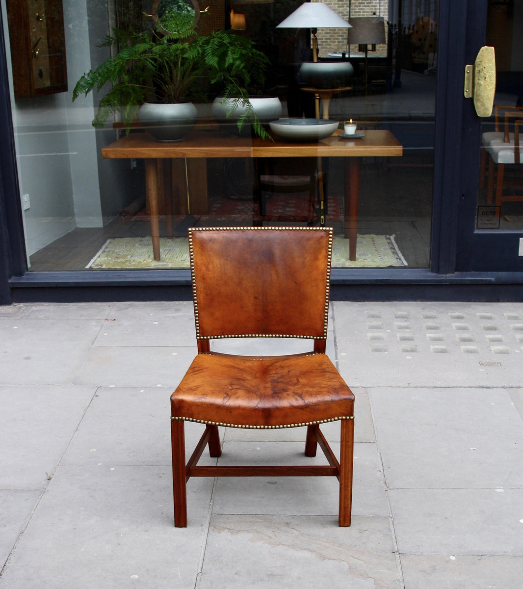 ‘Red’ chair, model no*4751 Kaare Klint - Image 11