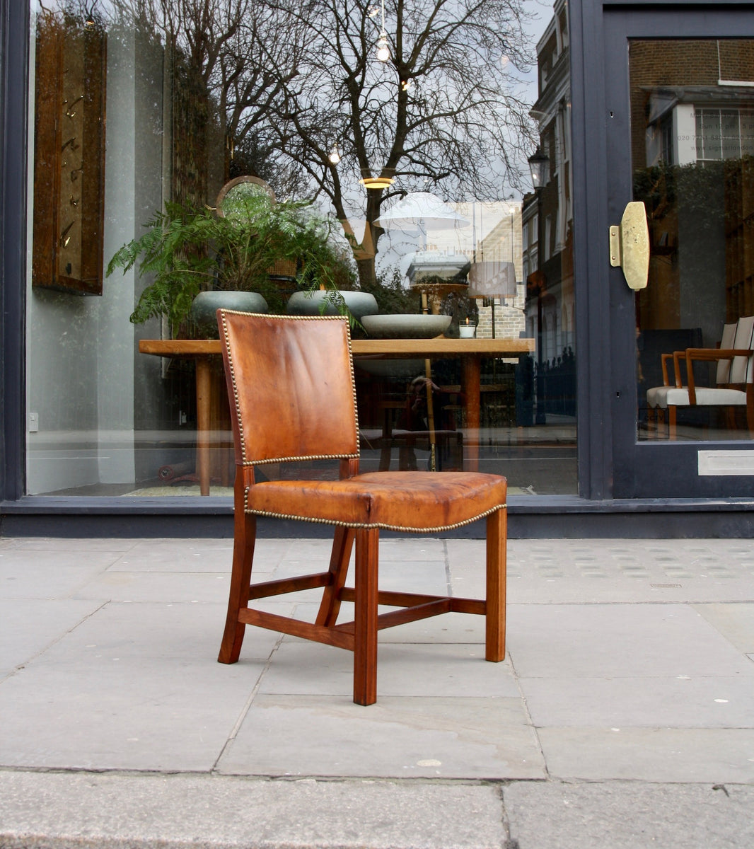 ‘Red’ chair, model no*4751 Kaare Klint - Image 2