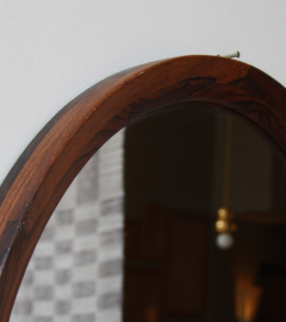 Round Wall Mirror #3 Denmark 1950s  - Image 6