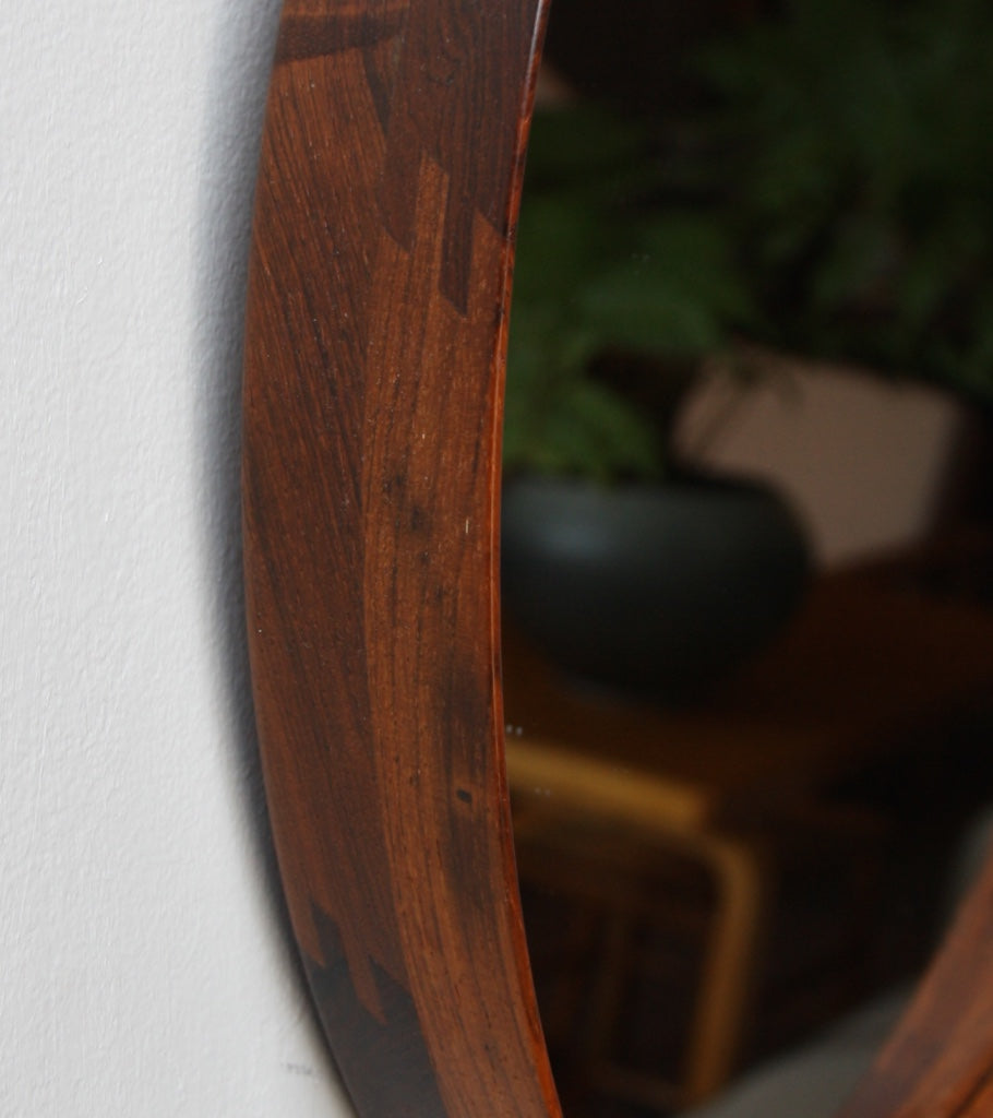Round Wall Mirror #4 Denmark 1950s  - Image 4