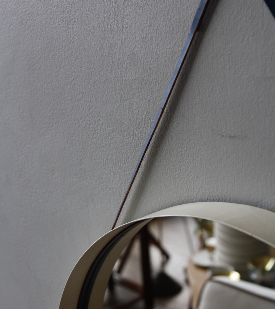 Round Wall Mirror Denmark 1950s  - Image 7