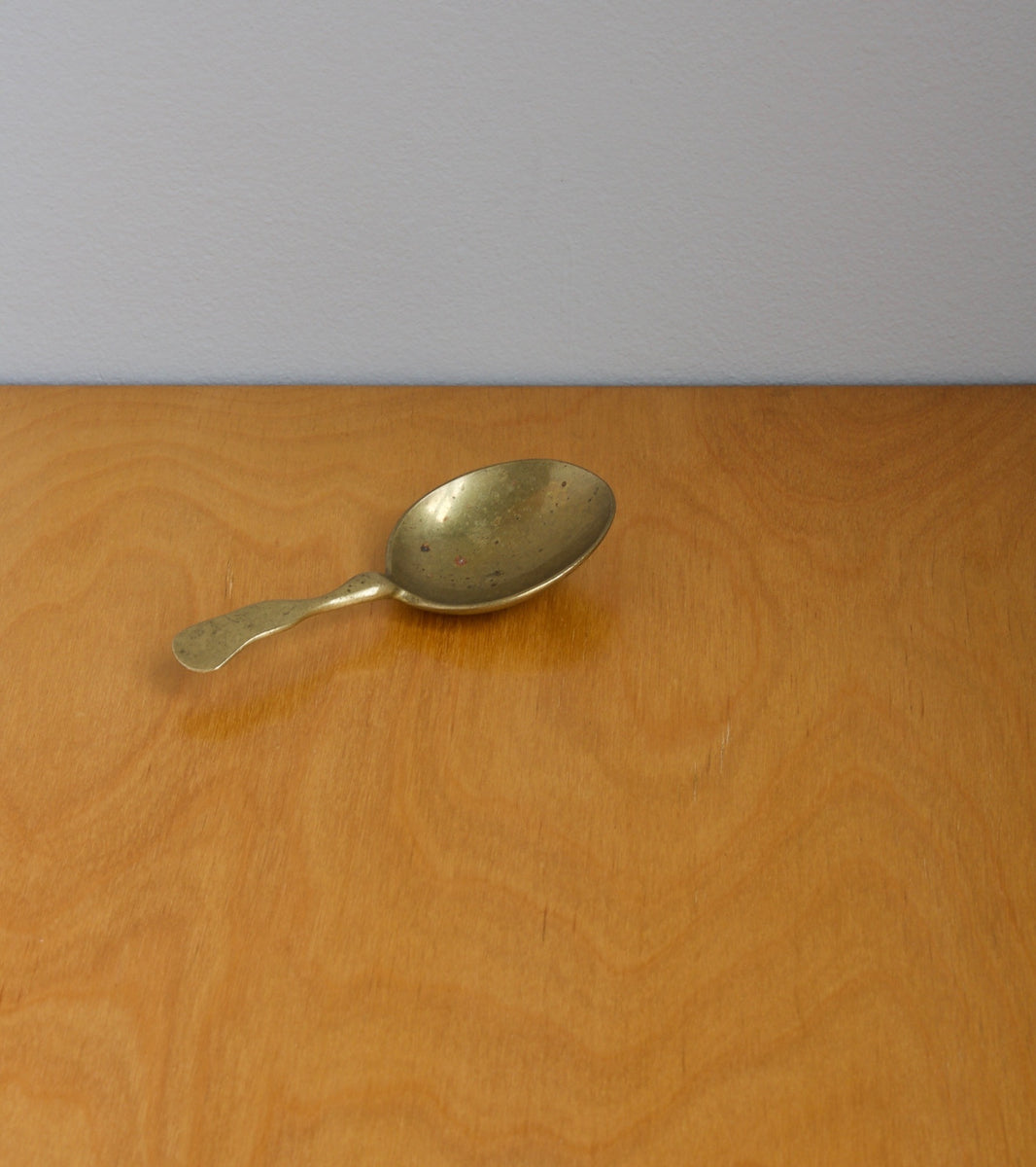 Solid Cast Brass, Sculptural Spoon #4565 Carl Auböck - Image 10