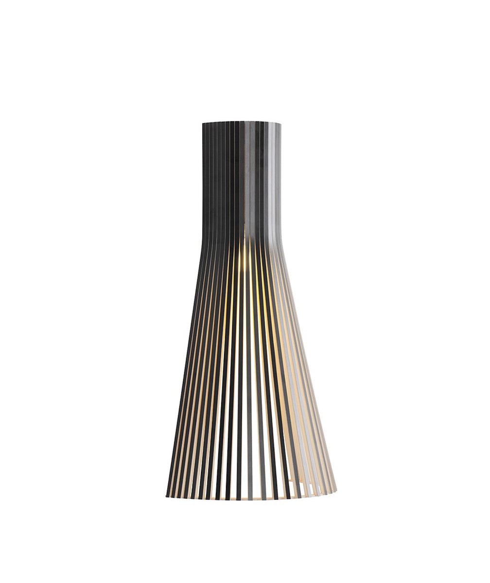 Handmade wooded wall light Secto 4230 Black 1