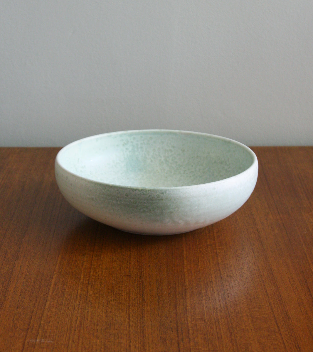 Serving Bowl 14White & Green Glaze Kasper Würtz - Image 3