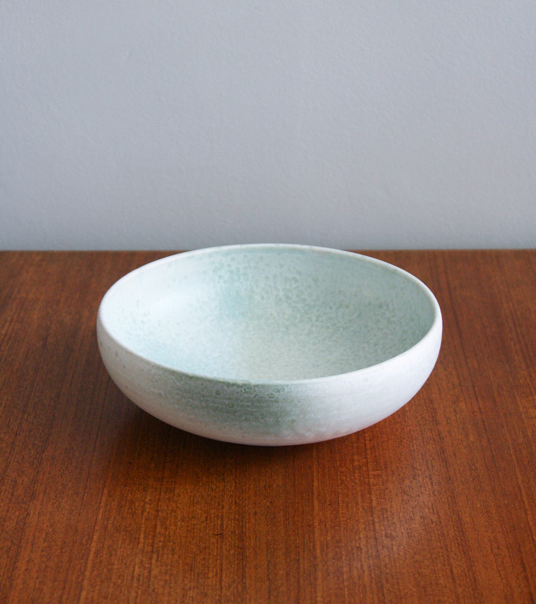 Serving Bowl 14White & Green Glaze Kasper Würtz - Image 4
