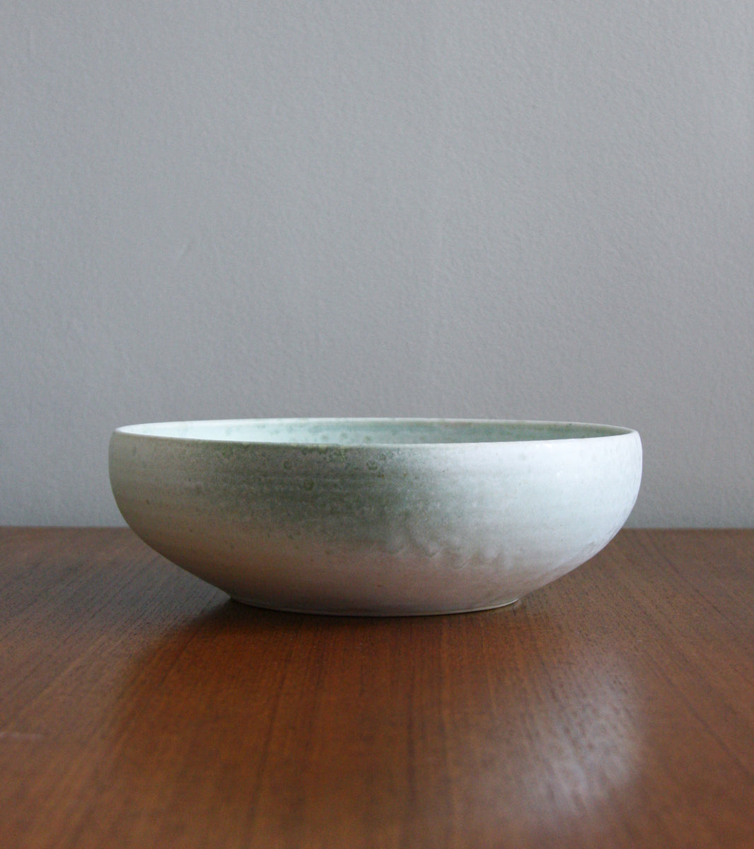 Serving Bowl 14White & Green Glaze Kasper Würtz - Image 5