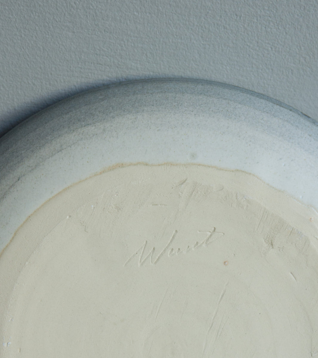 Serving Platter 15White & Soft Blue Glaze Kasper Würtz - Image 5