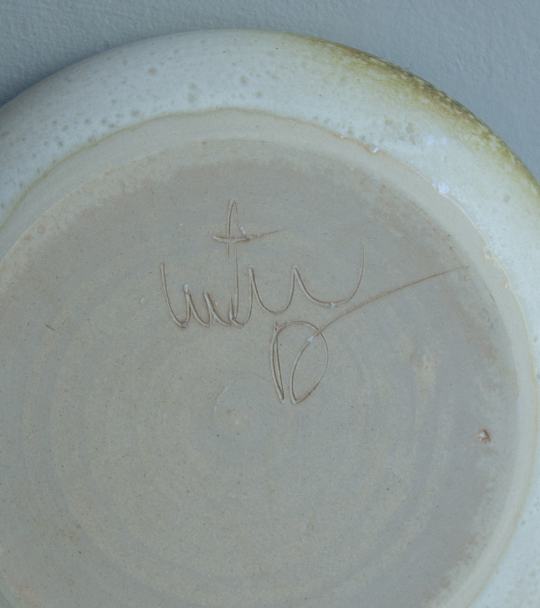 Serving Platter 15White & Yellow Glaze Kasper Würtz - Image 10