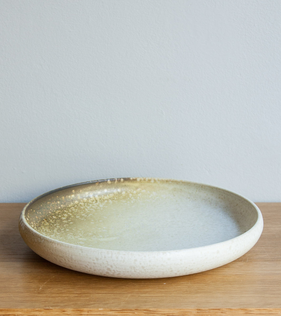 Serving Platter 15White & Yellow Glaze Kasper Würtz - Image 2