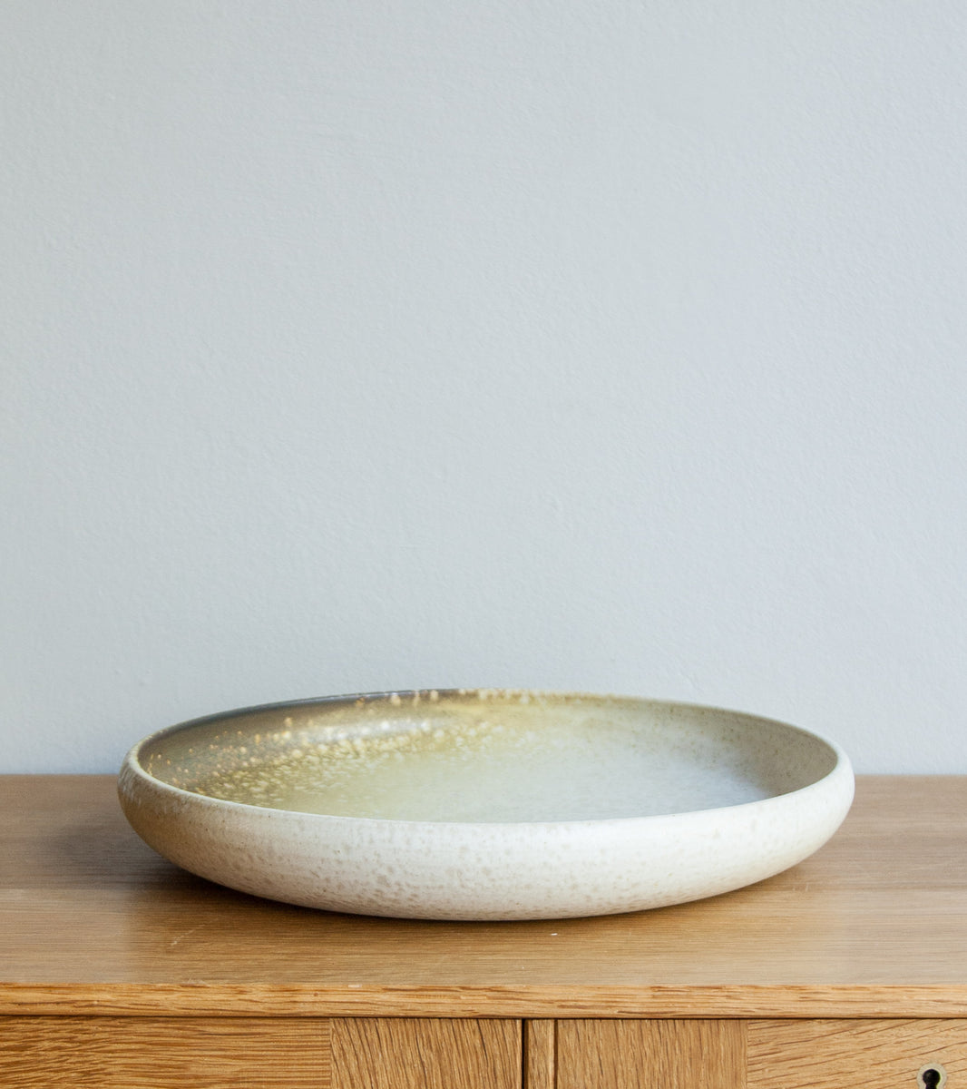 Serving Platter 15White & Yellow Glaze Kasper Würtz - Image 3