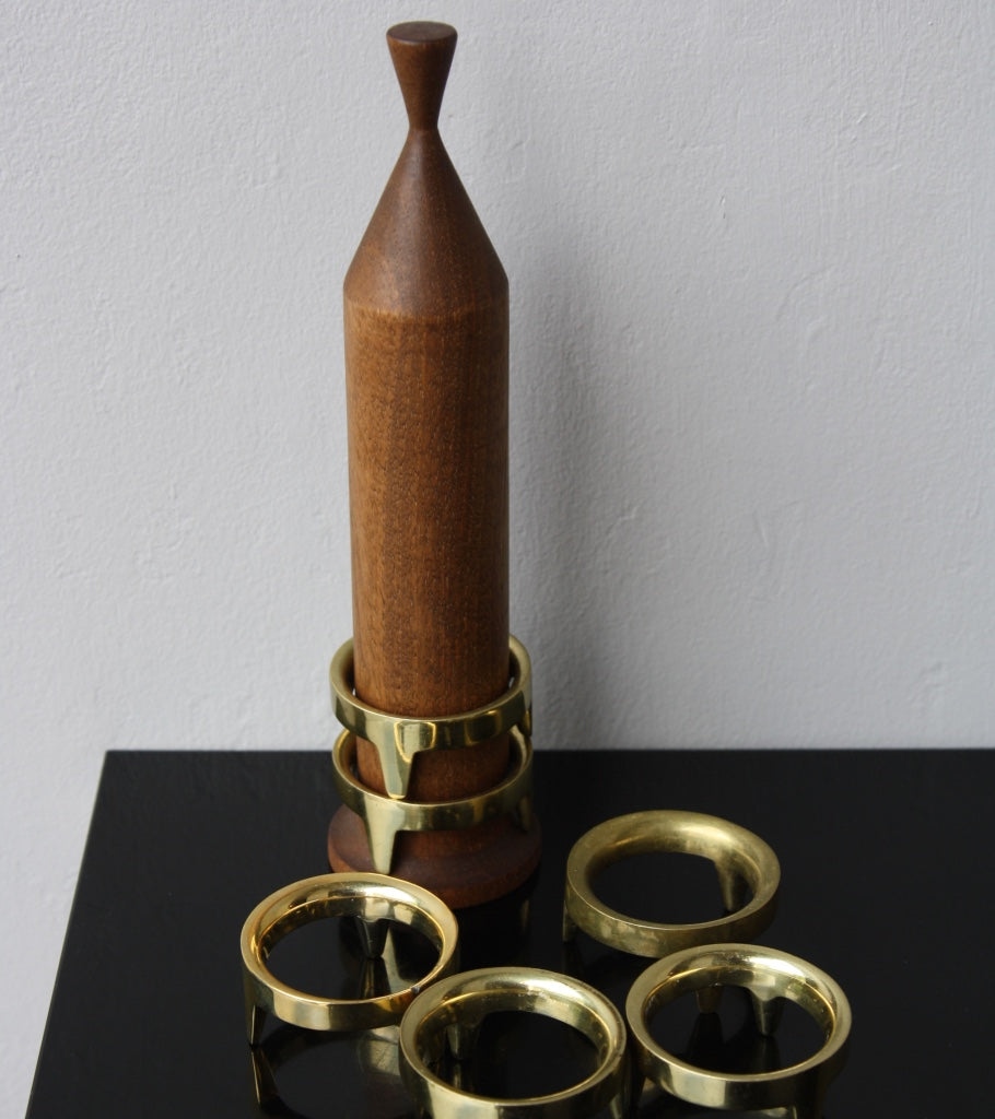 Set of 6 Egg Cups Carl Auböck - Image 3