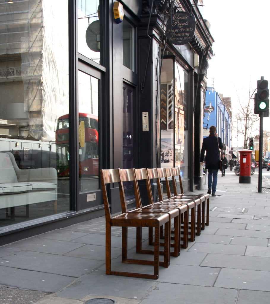 Set of 7 Stacking Chairs  Sven Markelius - Image 5
