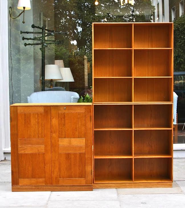 Set of Bookshelves and Cabinet  Mogens Koch  - Image 1