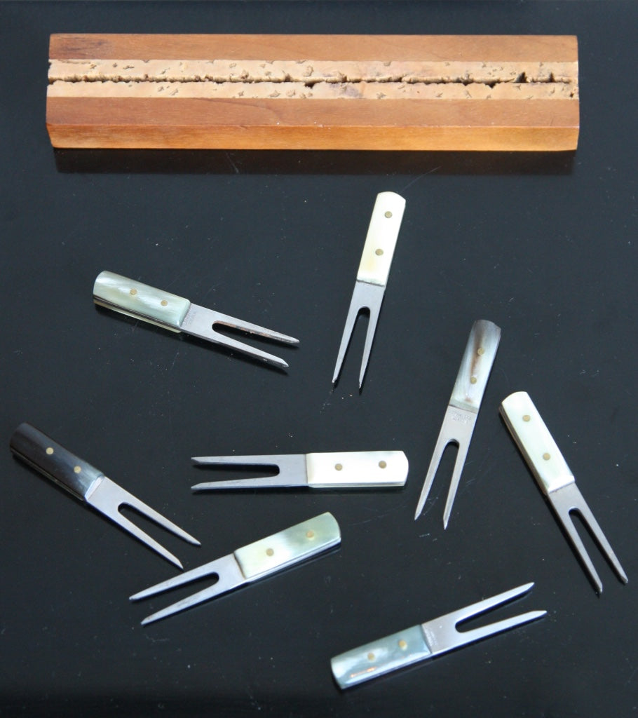Set of Cob Holders & Base Carl Auböck - Image 7