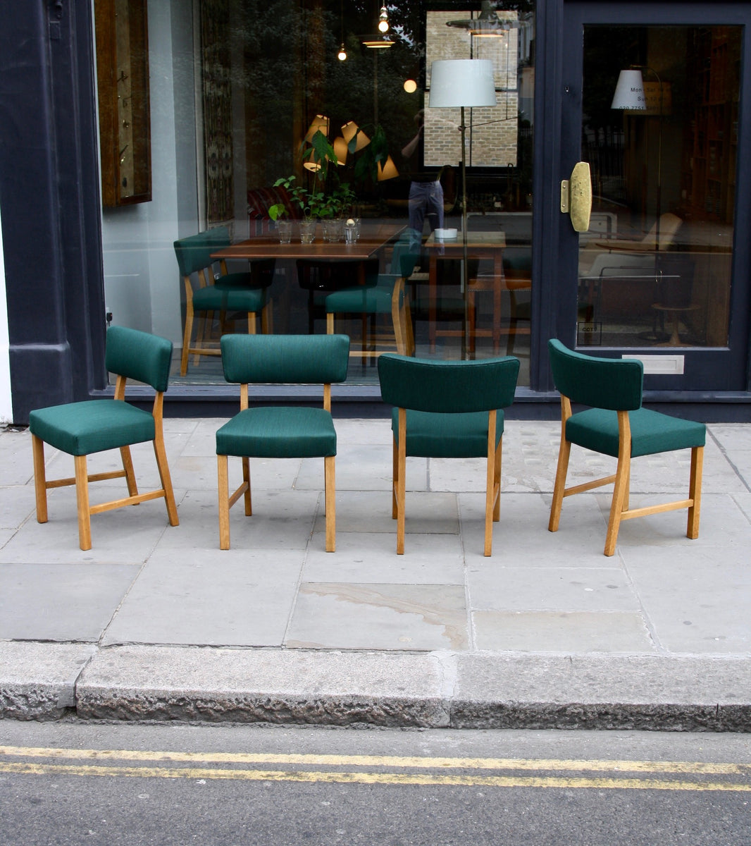 Set of Eight Chairs Orla Høyer - Image 11
