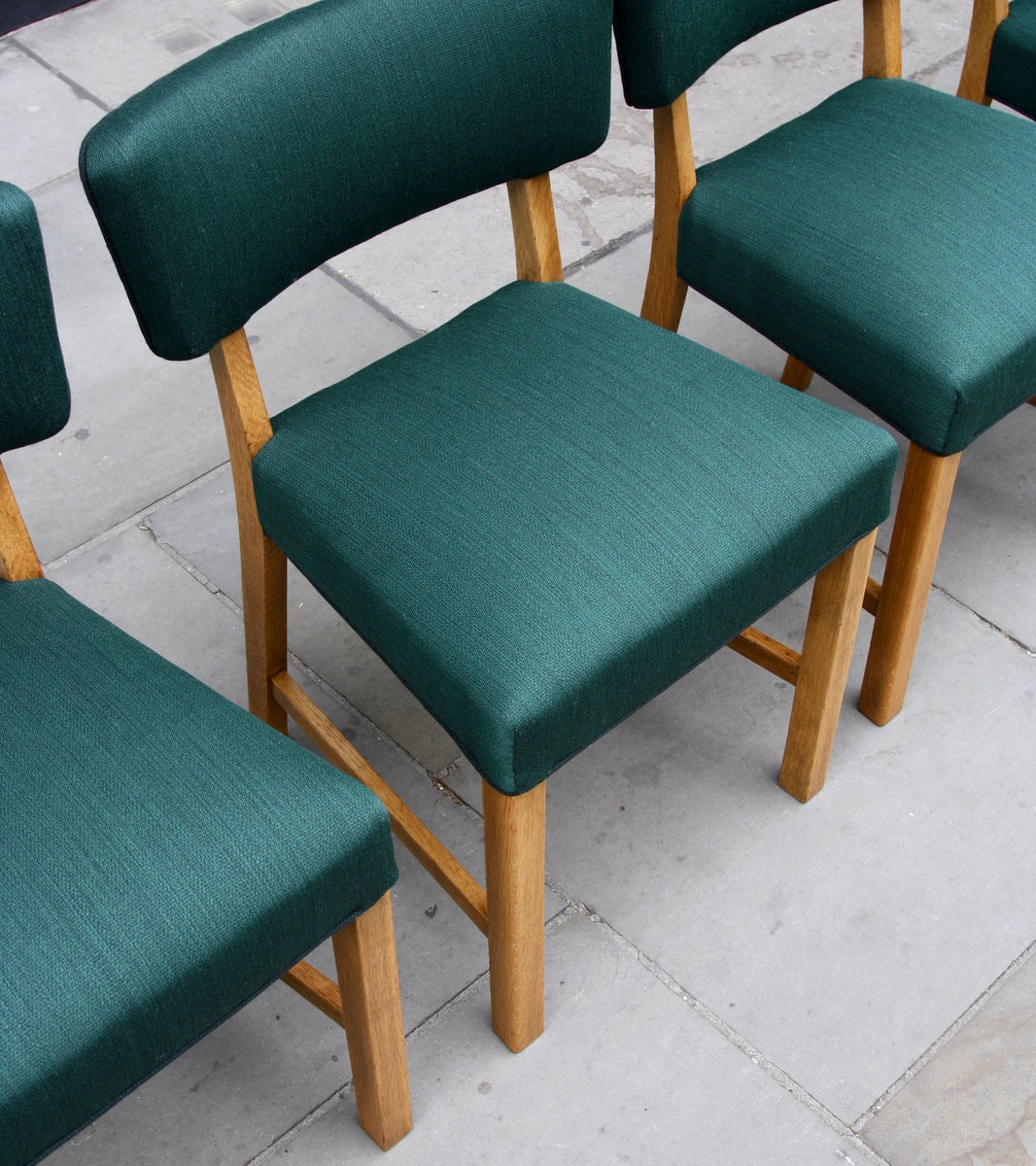 Set of Eight Chairs Orla Høyer - Image 4