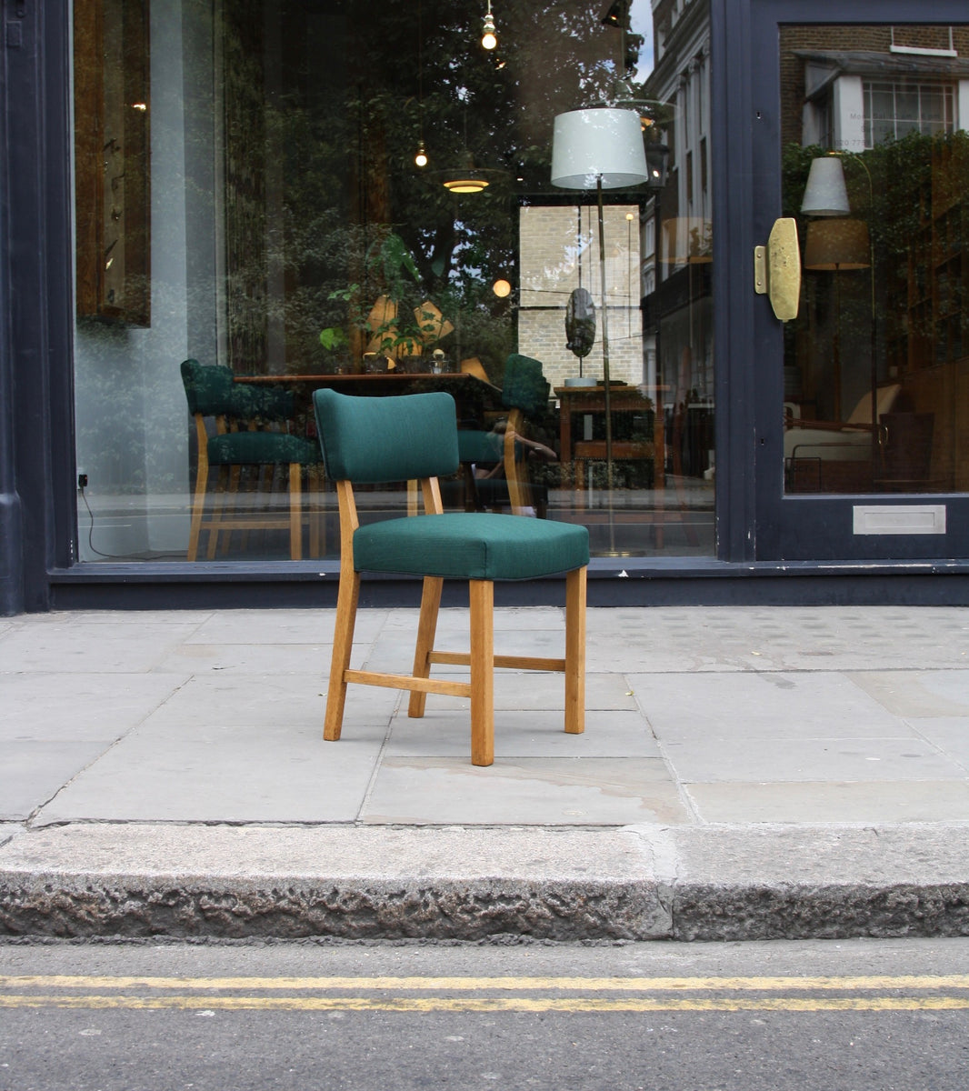 Set of Eight Chairs Orla Høyer - Image 8