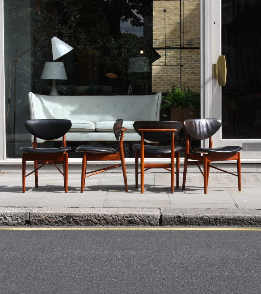Set of Four 108 Chairs Finn Juhl - Image 1