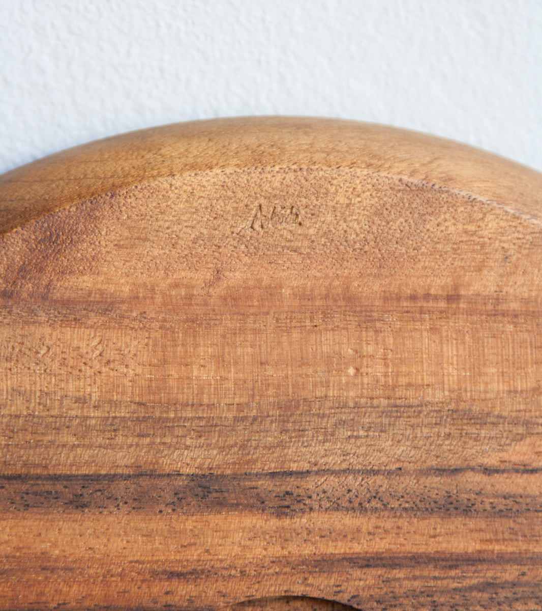 Set of Four Walnut Plates Carl Auböck - Image 2