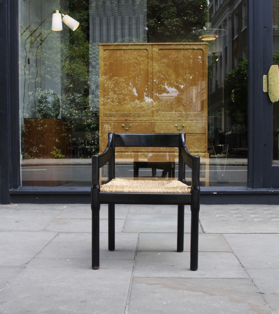 Set of Six Carimate Chairs Vico Magistretti - Image 7