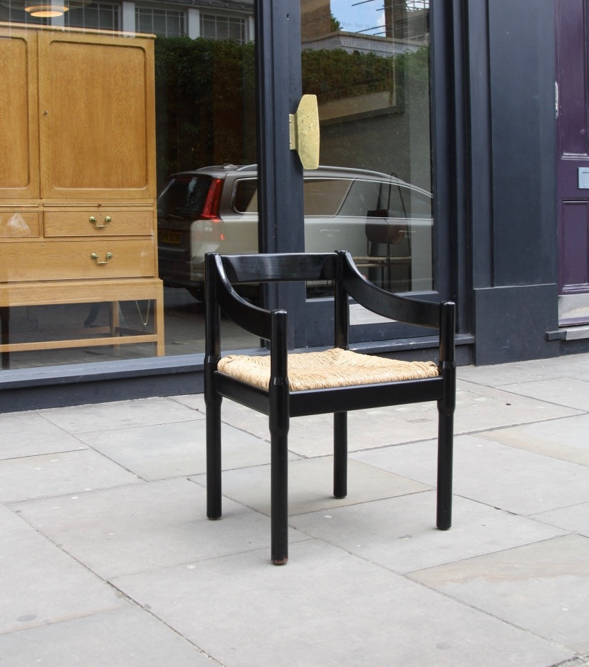 Set of Six Carimate Chairs Vico Magistretti - Image 8
