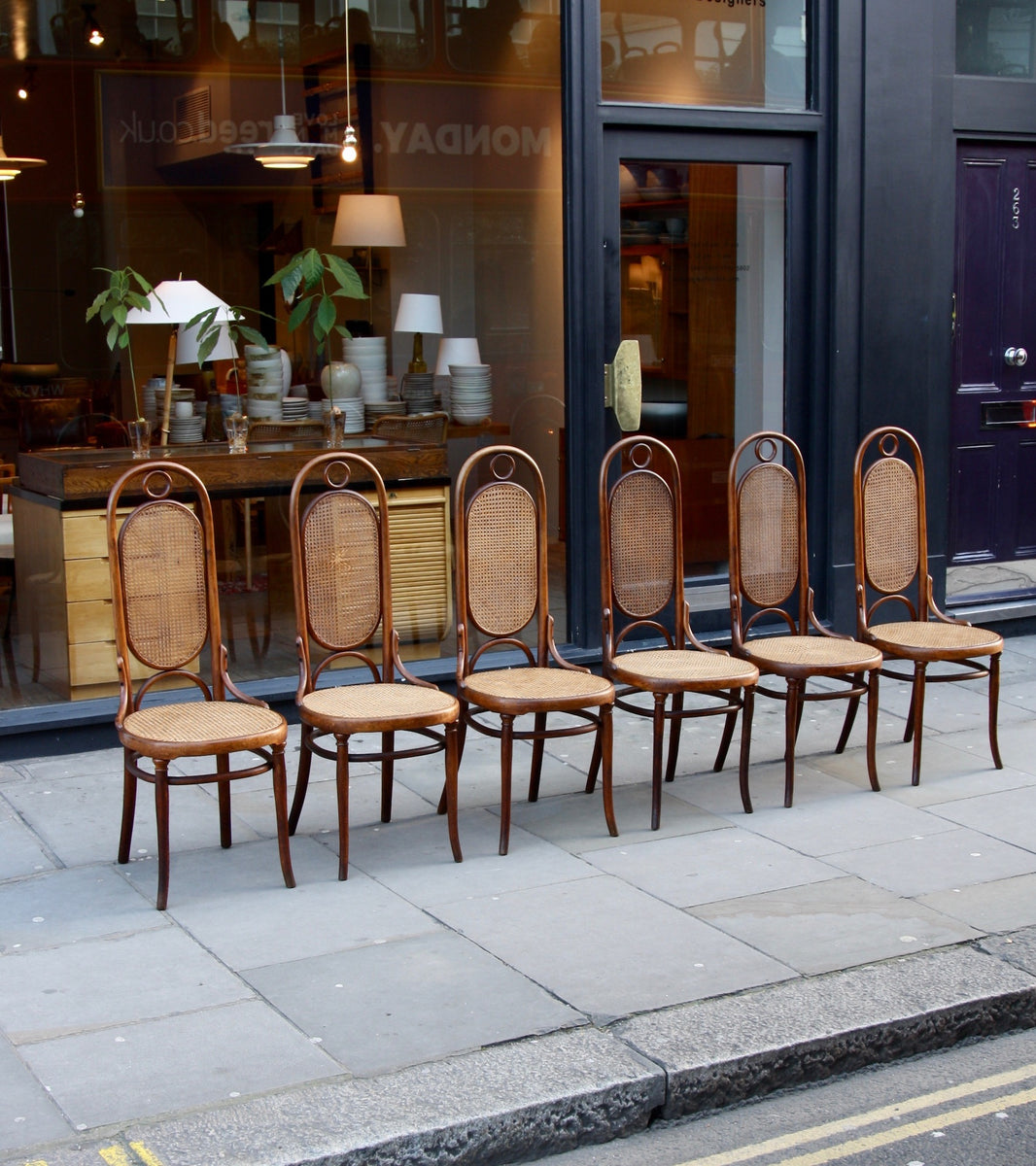 Set of Six No.17's Michael Thonet  - Image 4