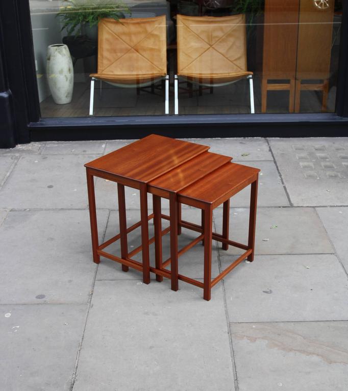 Set of Three Nesting Tables Kaare Klint - Image 8