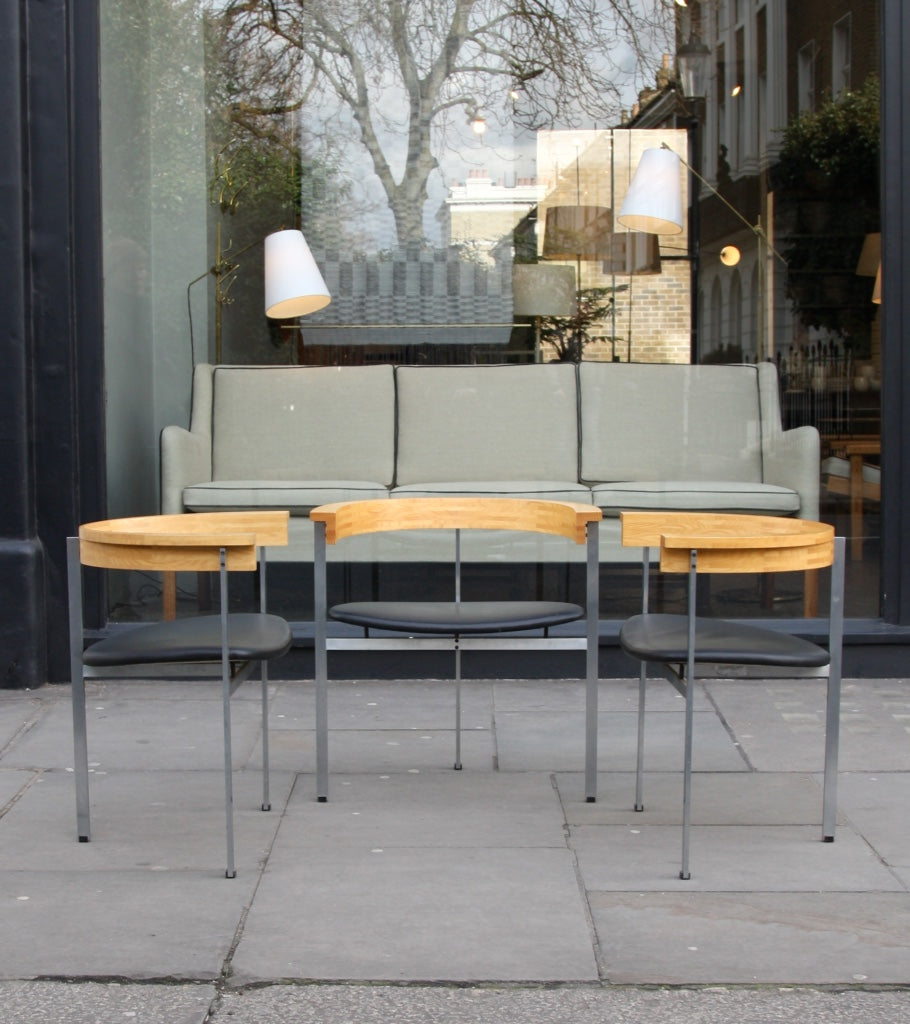 Set of three of PK11 Poul Kjaerholm - Image 12