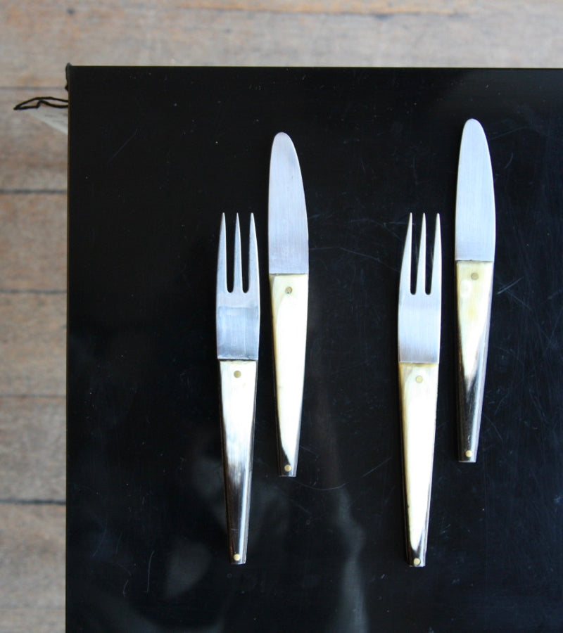 Set of Two Forks & Knives #1 Carl Auböck - Image 2