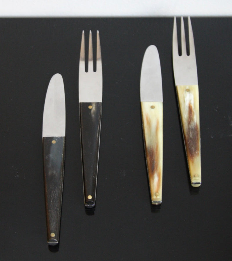 Set of Two Forks & Knives #2 Carl Auböck - Image 2