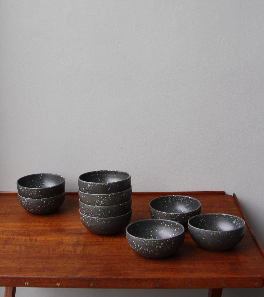 Small Bowl 7Black and White Glaze Kasper Würtz - Image 19